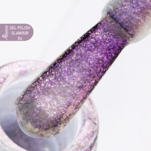 GEL POLISH GLAMOUR 04 (№579_SHIMMER) 15ml.