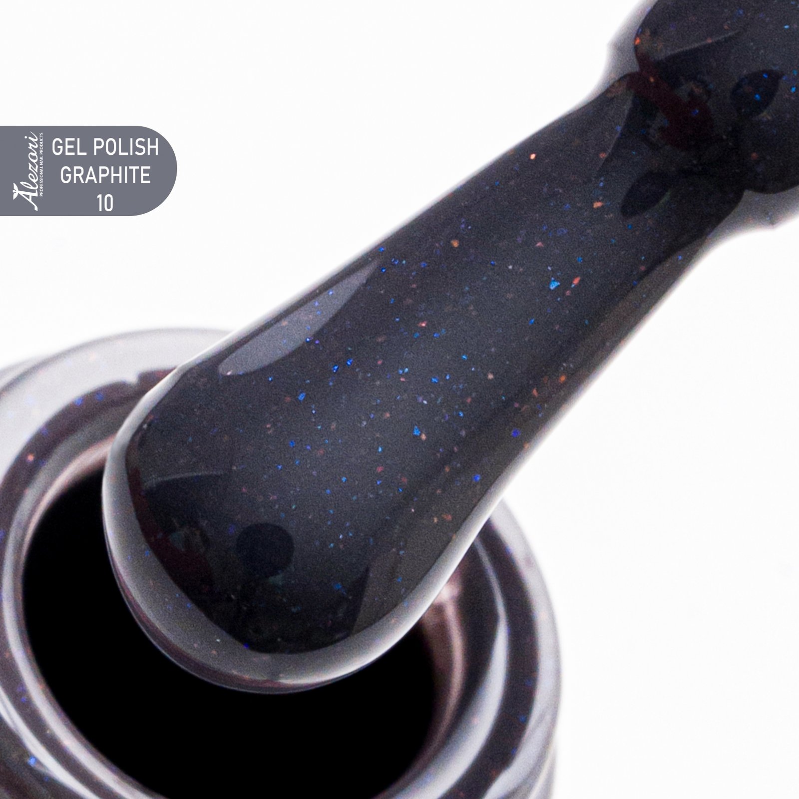 GEL POLISH GRAPHITE 10 (№693_SHIMMER) 15ml.