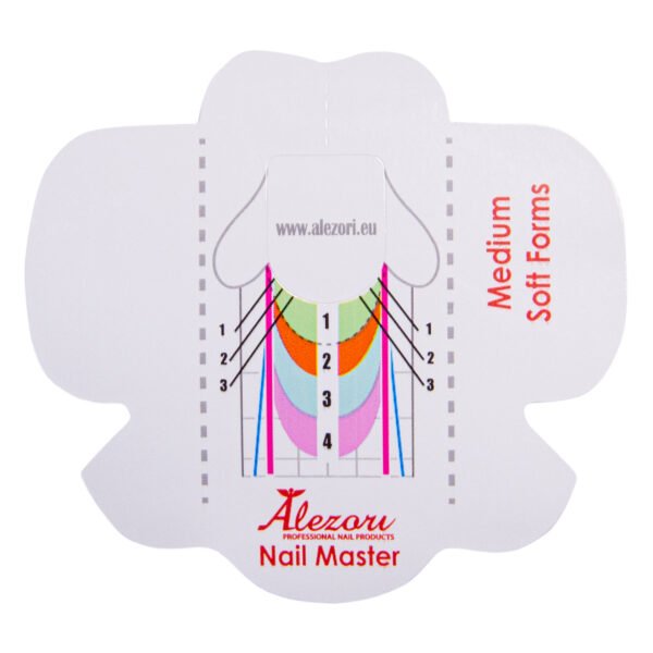 MEDIUM SOFT FORMS NAIL MASTER Alezori (250τεμ.)