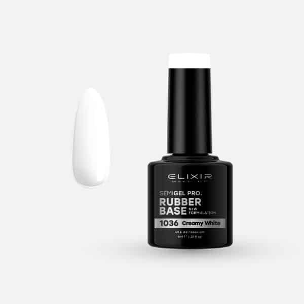Rubber Base 8ml – #1036 (Creamy White)
