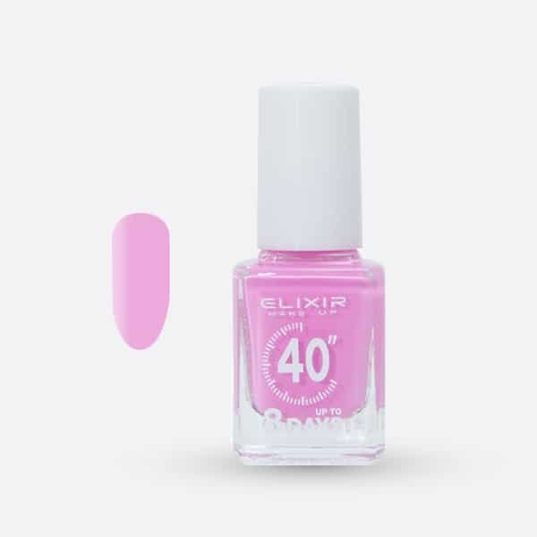 Βερνίκι 40" & Up to 8 Days - #424 (Pink)
