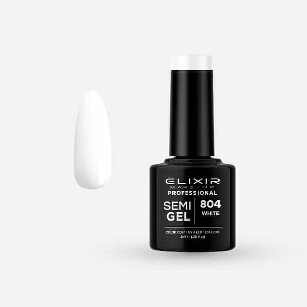 Ημιμόνιμο βερνίκι 8ml - #804 (White)