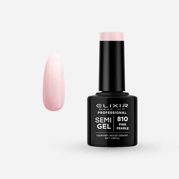 Ημιμόνιμο βερνίκι 8ml - #810 (Pink Pearle)