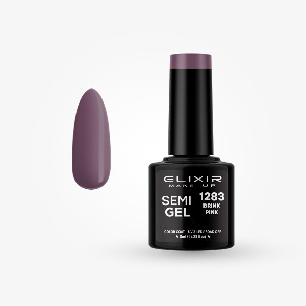 Ημιμόνιμο βερνίκι 8ml - #1283 Brink pink