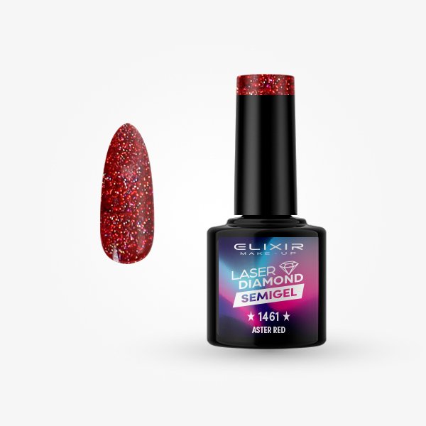 Ημιμόνιμο βερνίκι 8ml - #1461 Aster red