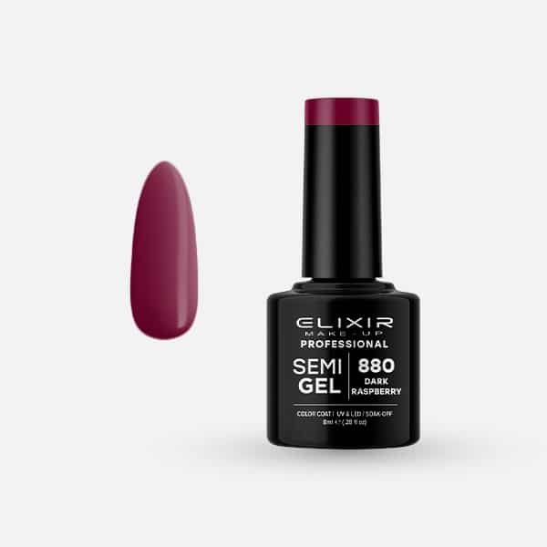Ημιμόνιμο βερνίκι 8ml - #880 (Dark Raspberry)