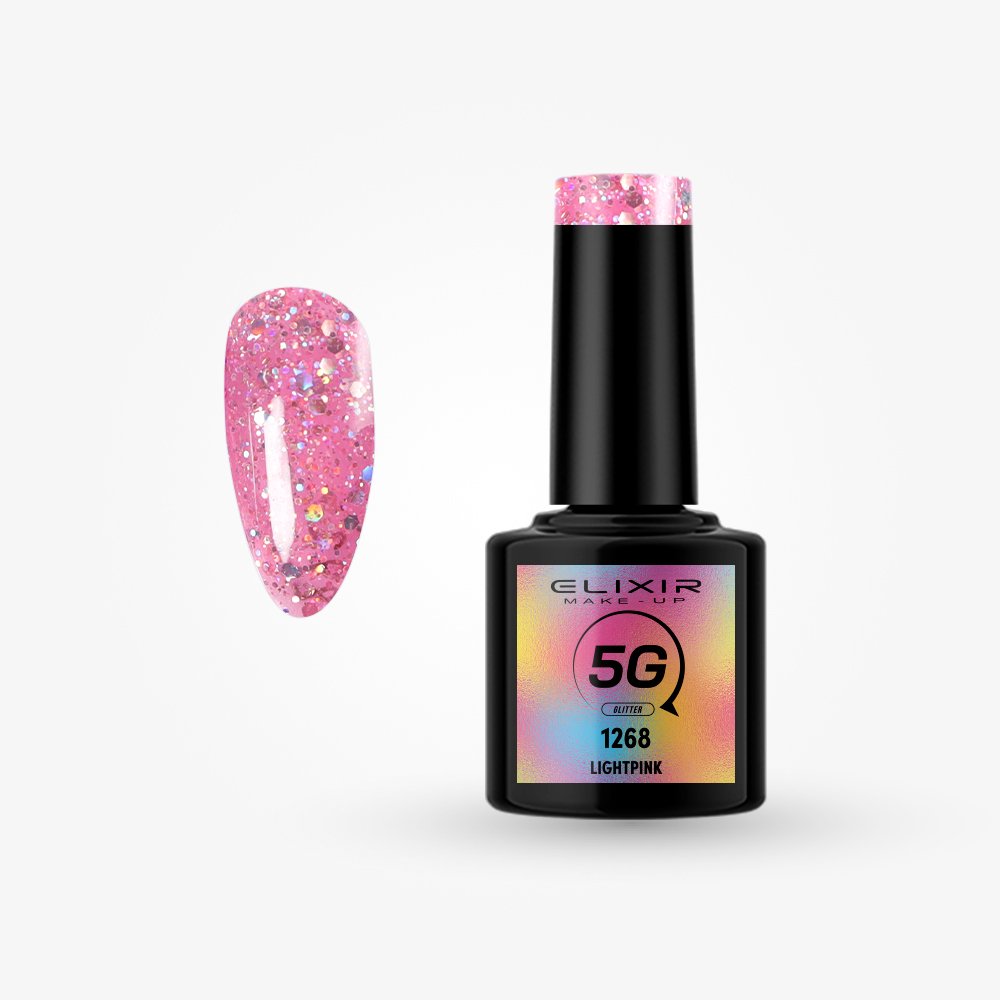 Ημιμόνιμο βερνίκι 5G - #1268 (LightPink)