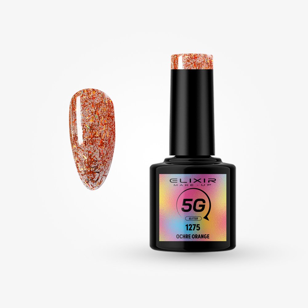 Ημιμόνιμο βερνίκι 5G - #1275 (Ochre Orange)
