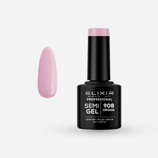 Ημιμόνιμο βερνίκι 8ml - #908 (Orchid)