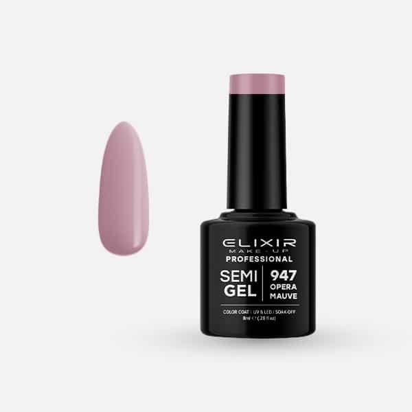 Ημιμόνιμο βερνίκι 8ml - #947 (Opera Mauve)