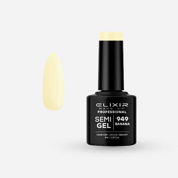 Ημιμόνιμο βερνίκι 8ml - #949 (Banana)