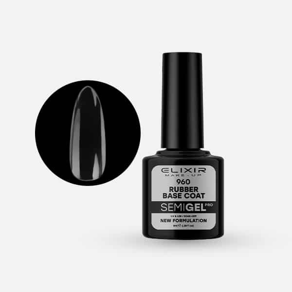 Ημιμόνιμο βερνίκι 8ml – #960 (Rubber Base Coat)