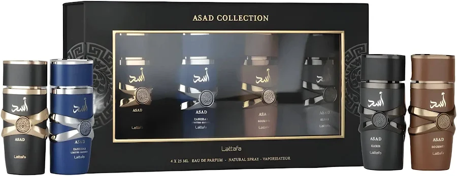 Lattafa Asad Collection 25ml 4pcs Gift Set