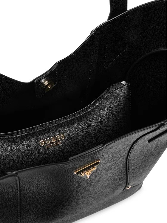 Guess Γυναικεία Τσάντα Ώμου DARCY HWBG9914240 BLACK - Image 5