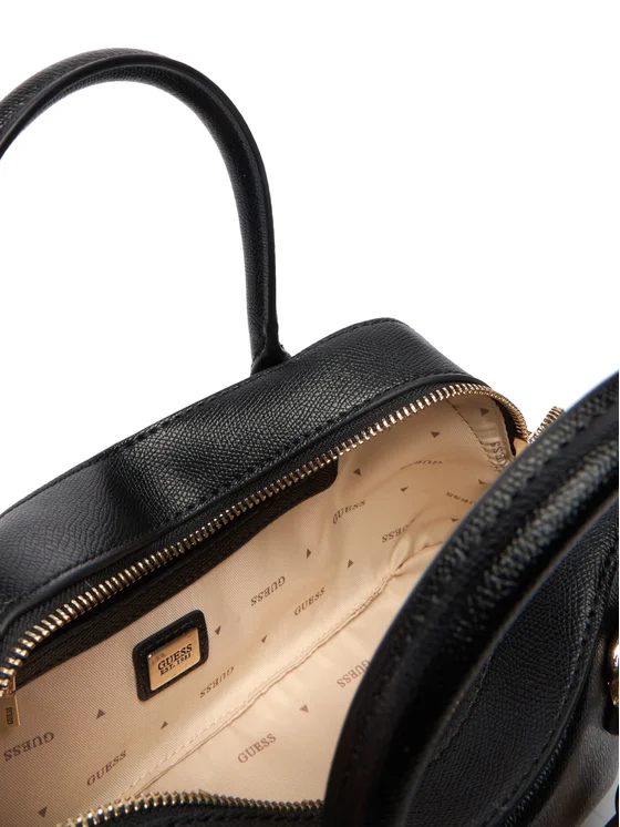 Guess Γυναικεία Τσάντα Χειρός DAVINA CHARMS HWBG9899060 BLACK - Image 3